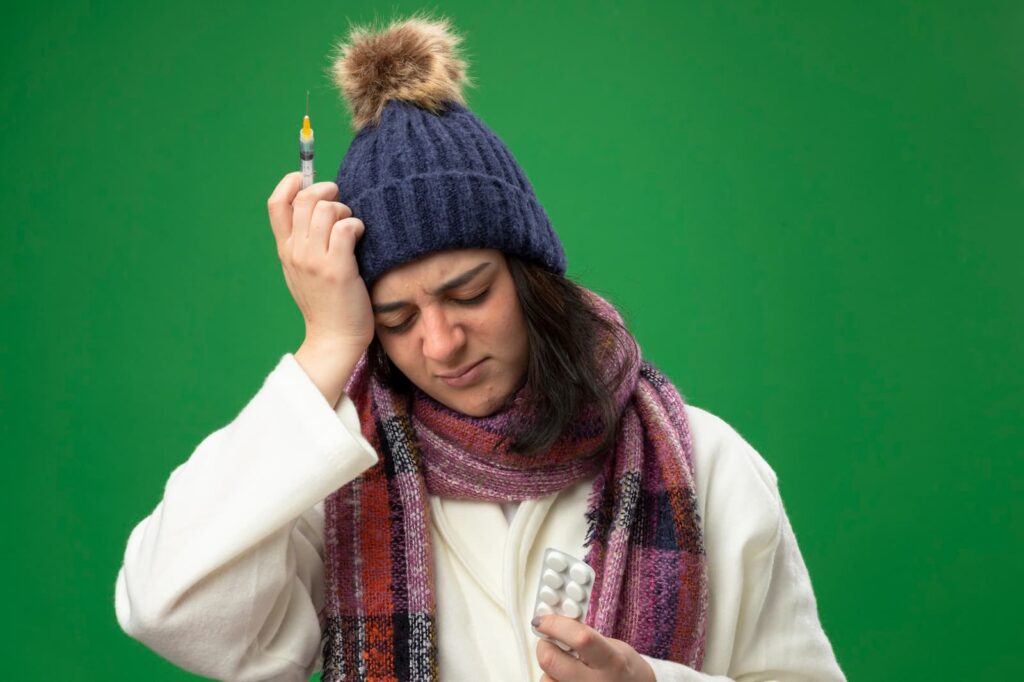 Visual reminder to proactively check medication refills for chronic patients before December 15th to prevent holiday gaps.