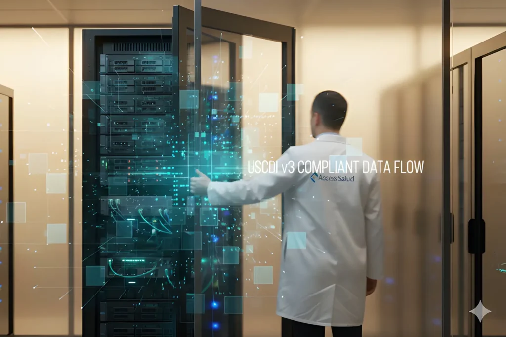 Medicare and Medicaid compliance 2026 officer reviewing digital regulatory updates