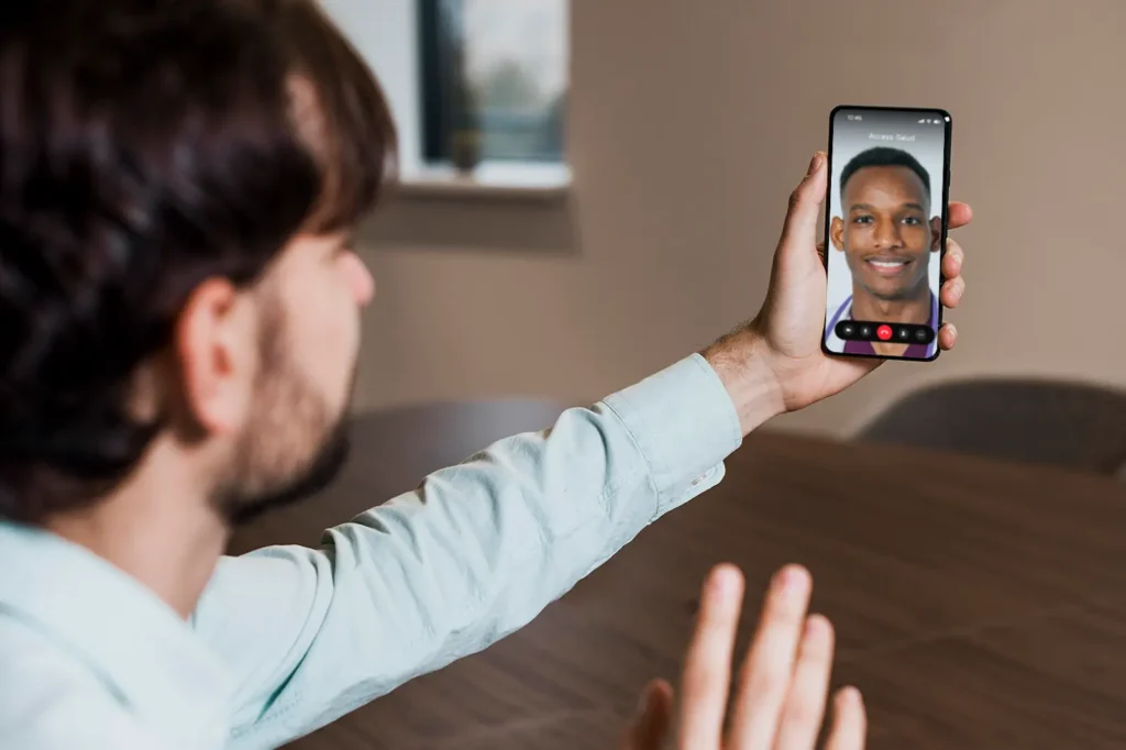 Bilingual patient navigation smartphone interface